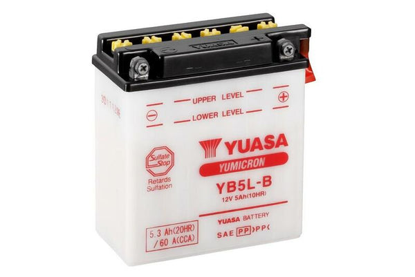 Batteria convenzionale Yuasa con pacchetto acido - yb5l -b