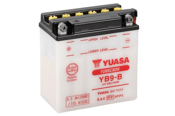 Batteria convenzionale Yuasa con pacchetto acido - yb9 -b