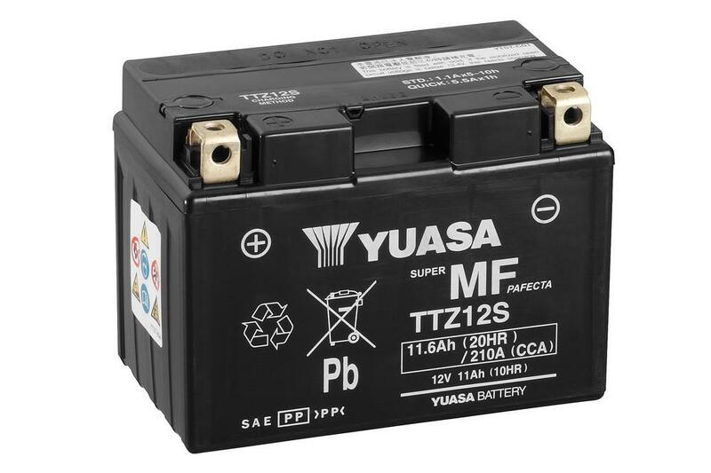 Manutenzione della batteria Yuasa senza acido pacchetto - TTZ12S