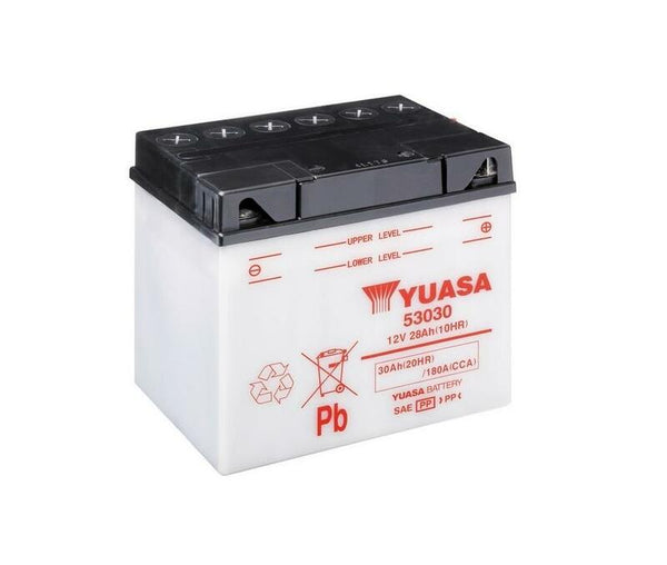 Batteria convenzionale Yuasa senza pacchetto acido - 53030
