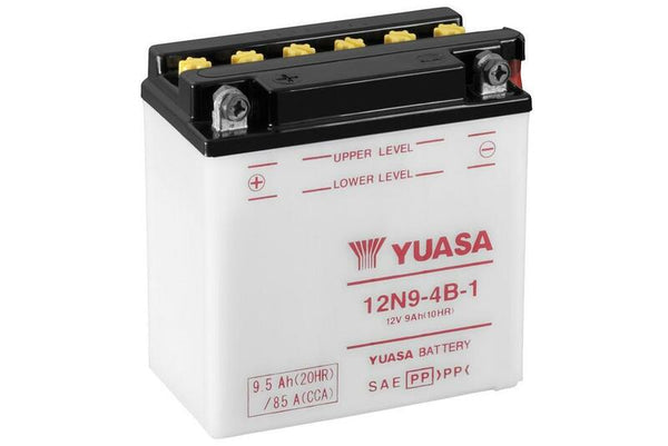 Batteria convenzionale Yuasa senza pacchetto acido-12N9-4b-1