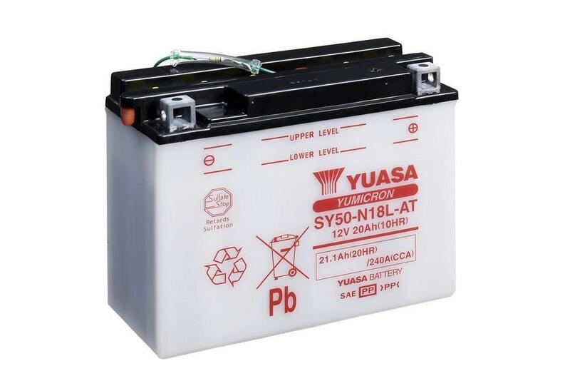 Batteria Yuasa convenzionale senza acido pacchetto-sy50-n18l-at