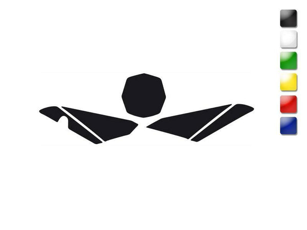 Tasti a piastra anteriore a croce nera Husqvarna TC449 '11 3618/20