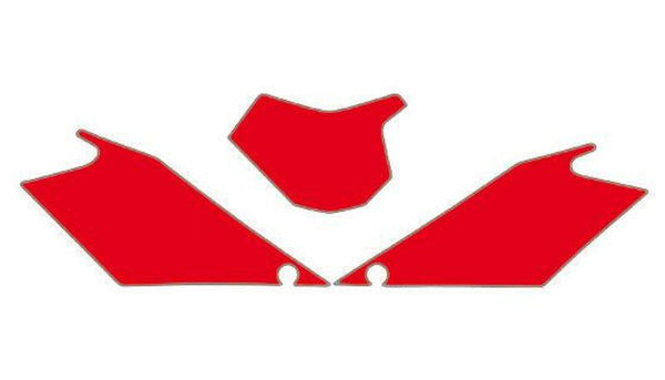 Blackbird Plate Stickers Red Gas EC EC 3905/000009