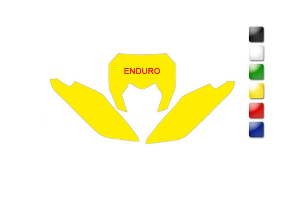 Adesivi a piastre di merlo giallo sherco 3e00/000004