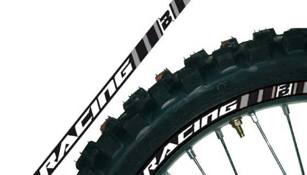 Blackbird ruota grafica adesivi grigi universali 5081/20