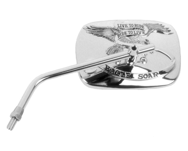 V parti Eagle Spirit Mirror Universal - Chrome (1pc) E341
