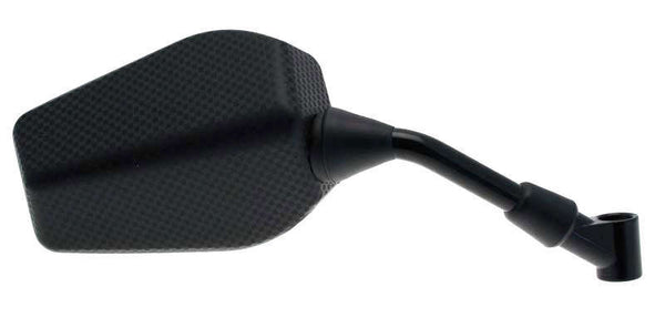 V PARTI V F1 Specchio rettangolare destro Universale M8/125 - Carbon (1PC) E692D