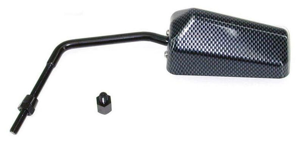 V Parti F1 Specchio reversibile universale - carbonio (1pc) E2090058