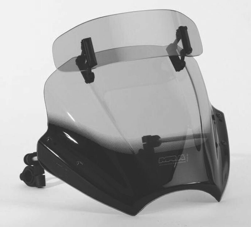 MRA VARIOTOUTERINGSCREEN PER NAKEDBIKE "VTNB" - con spoiler Clear 4025066115174