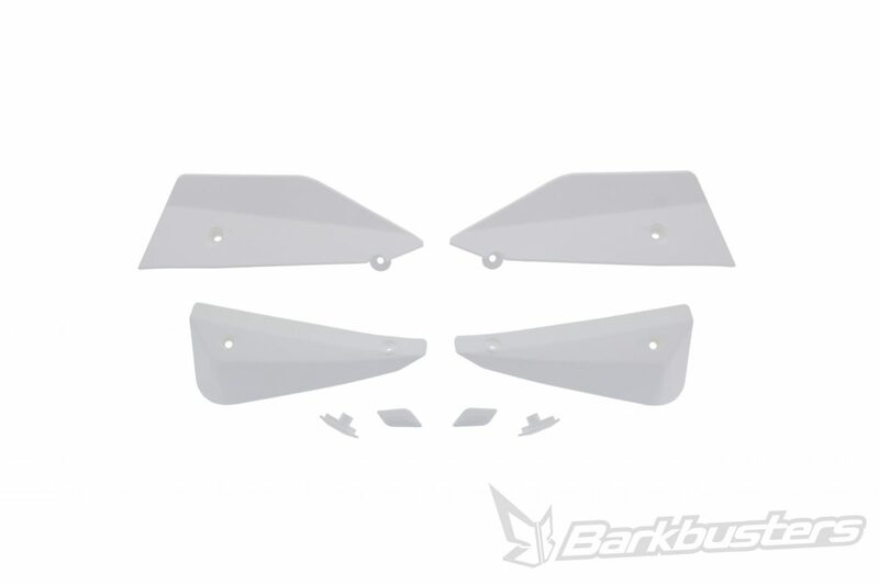 BARKBUSTERS Sabre Deflector Set - White B-084-WH