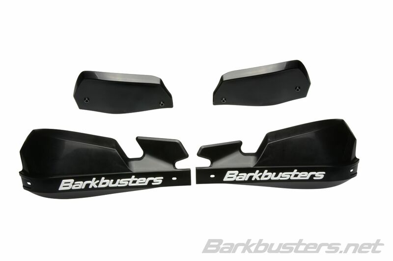 Barkbusters VPS MX Handguard Plastic Set solo Deflector nero/nero VPS-003-01-BK