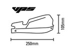 Barkbusters VPS MX Handguard Set Universal Mount Black VPS-007-01-BK