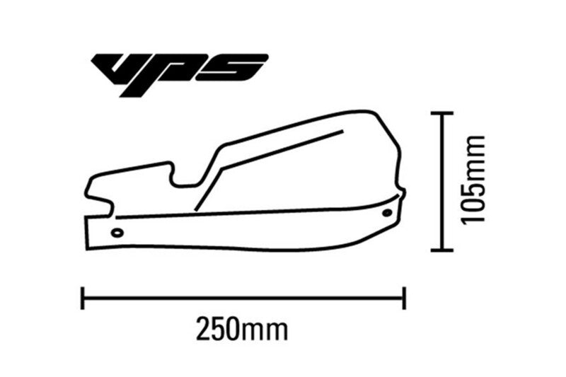 Barkbusters VPS MX Handguard Set Universal Monte Pink VPS-007-01-PK