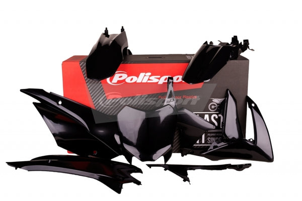 Kit di plastica portuale della polizia Black Honda CRF110F 90539