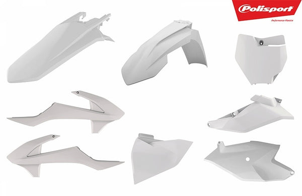 Kit di plastica portuale della polizia White KTM SX85 90761