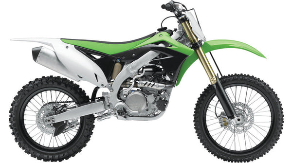 Il radiatore della polizia copre OEM colore verde/nero kawasaki kx450f 84159001