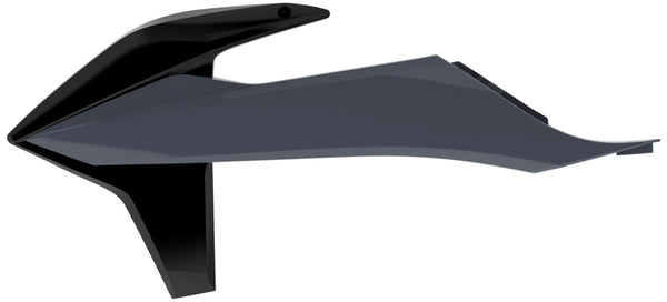 Copri di radiatore della polizia Black/Nardo Grey KTM SX/SX-F 8422100008