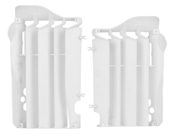 Police gate Radiator Louvers White Honda CRF450R 8455800003