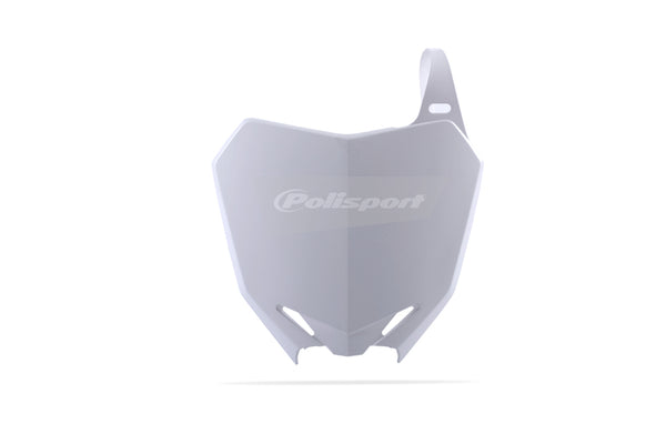 Piatto anteriore del cancello della polizia Piatto White Suzuki RM-Z250/RM-Z450 86593002