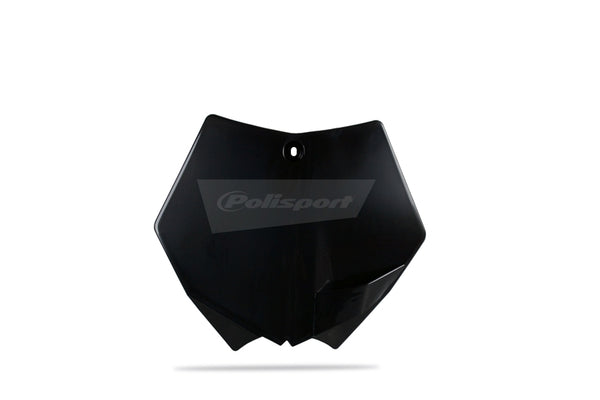 Porta della polizia Numero frontale targa Black KTM 8664400002