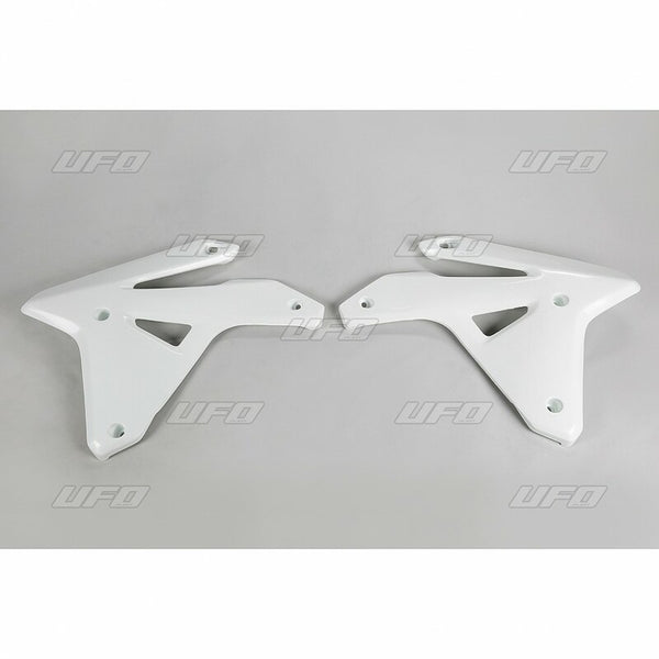 UFO Radiator Covers White Suzuki RM-Z450 SU04905041