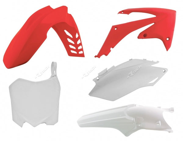 Kit di plastica Racetech OEM Colore rosso/bianco Honda CRF250R/450R R-KITCRF-OEM-516