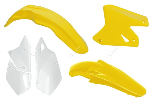 Kit di plastica racetech OEM Colore giallo/bianco Suzuki DR-Z400 R-Kitdrz-OEM-411