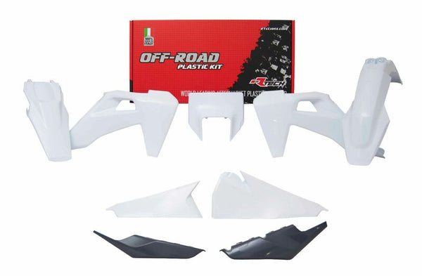 Kit di plastica Racetech White/Antracite Grey Husqvarna TE/Fe R-Kitsq-OEM-520