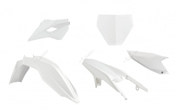Kit di plastica Racetech OEM Colore White Husqvarna TC85 R-KITSQ-OEM-509