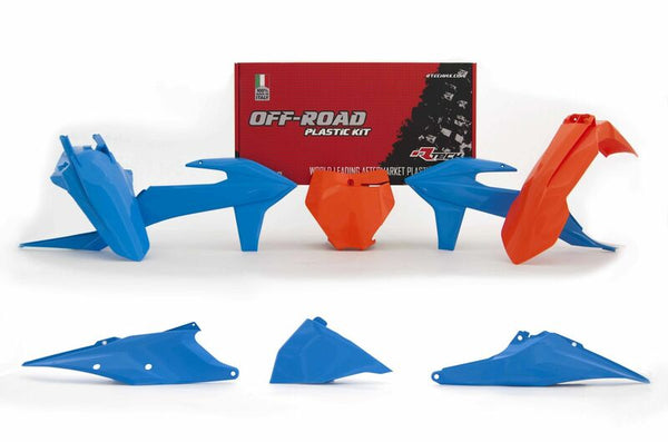 RaceTech Kit di plastica Vintage Blue/Orange KTM SX/SX-F R-Kitktm-Cl0-599