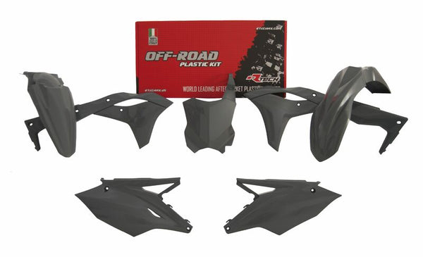 Kit di plastica Racetech Quantum Grey R-Kitkxf-GR0-519