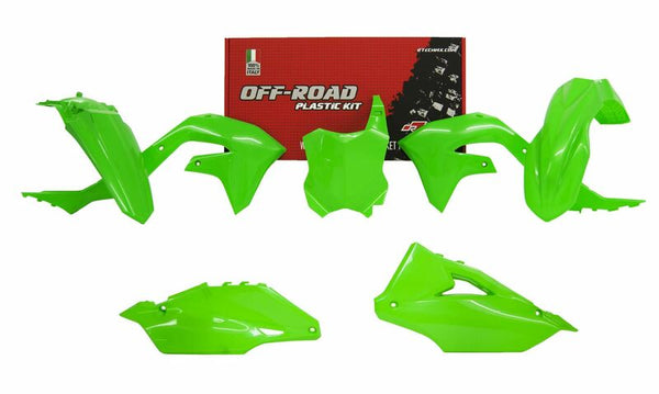 Kit di plastica Racetech Neon Green Kawasaki KX450F R-KITKXF-VF0-599