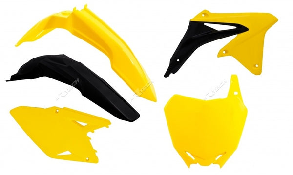 Racetech Plastic Kit OEM Color (14-16) Giallo/nero Suzuki RM-Z450 R-Kitrmz-OEM-508