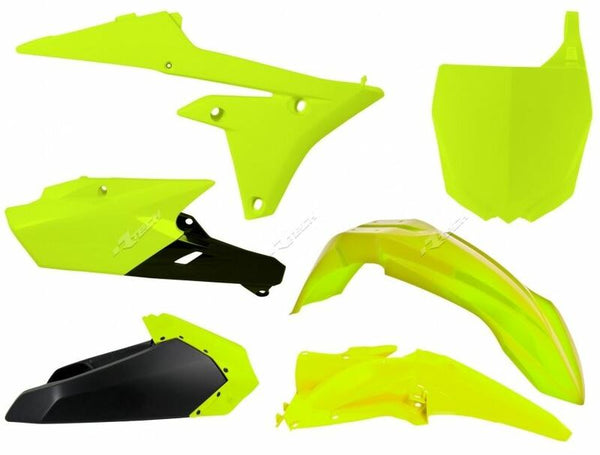 Kit di plastica racetech neon giallo/nero yamaha yz250f/450f r-kityzf-gf0-614