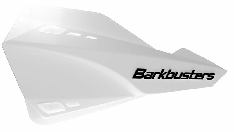 Barkbusters Sabre Handguard Set Monte universale bianco/bianco SAB-1Wh-02-Wh