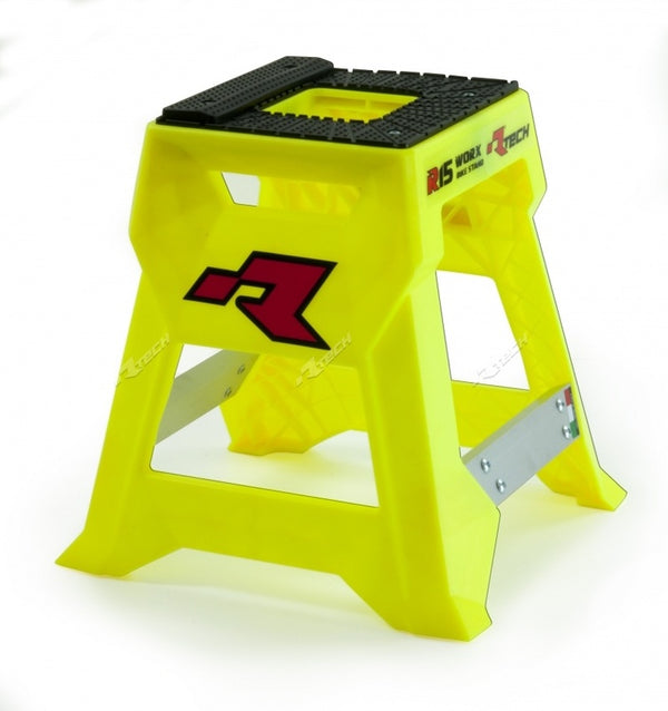 Racetech r15 mx stand neon giallo r-cavmx0015gf