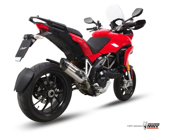 Mivv Suono inossidabile/terminale carbonio Slip-on Ducati Multistrada 1200 00.73.D.027.l7