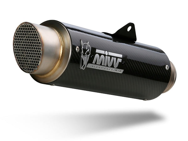 MIVV GP-PRO Muffler Carbon/Acciaio inossidabile Cap Suzuki GSXR1000 P.050.L2P