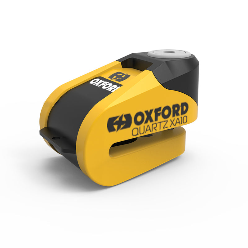 Oxford XA10 Disco di allarme Lock - Ø10mm giallo/nero LK216