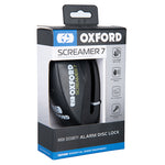 Oxford Screamer 7 Disc Lock - Ø7mm nero LK289