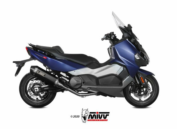 Sistema di scarico completo MIVV Speed ​​Edge - Sym Max Sym 500 TL SY.002.LRB