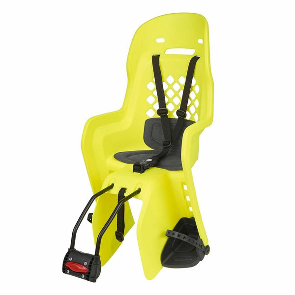 Policeport Joy FF Rear Child Bike Seat Frame Mounting - Neon Yellow/Dark Gray 8406500011