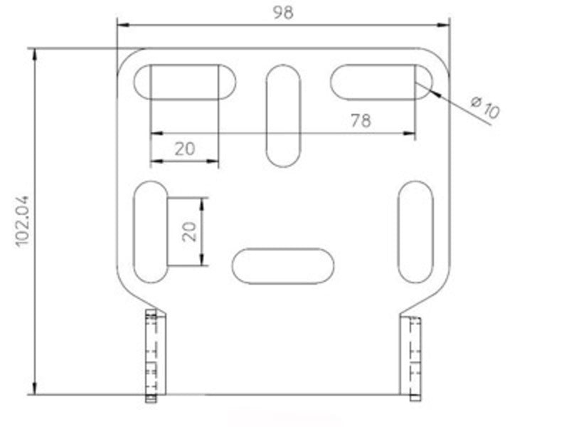 Highsider Universal Holder - Tipo 2 282-002