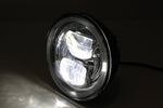 INSERT LIGHT LIGHT LED LED HIGHSIDER Tipo7 con anello di luce laterale, rotondo, cromo, 5 3/4 ”226-020