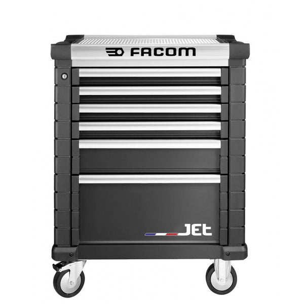 Facom Roller Cabinet Jet M3 / 6 Drawers Black Jet.6NM3APF