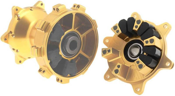 Kit di gomma a trazione cuscine con ruote Haan - 6 pezzi 100.000/6c