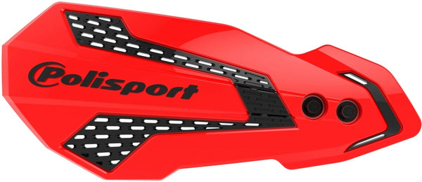 PolicePort MX Flow Guards Red / Black - Honda CRF450R / RX 8308200023