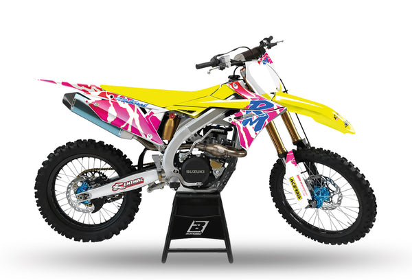 Blackbird Retro Complete Graphic Kit - Suzuki RM 125/250 8321AA