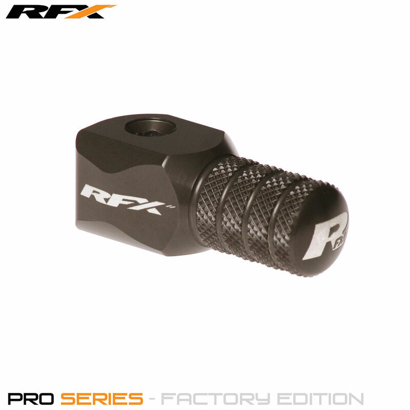 Pedale per ingranaggi RFX Flex+ Factory Edition (titano anodizzato nero/duro) FXGP4100199HA